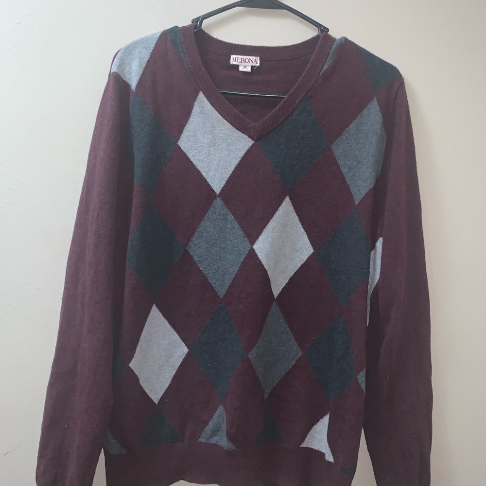 Maroon shirt